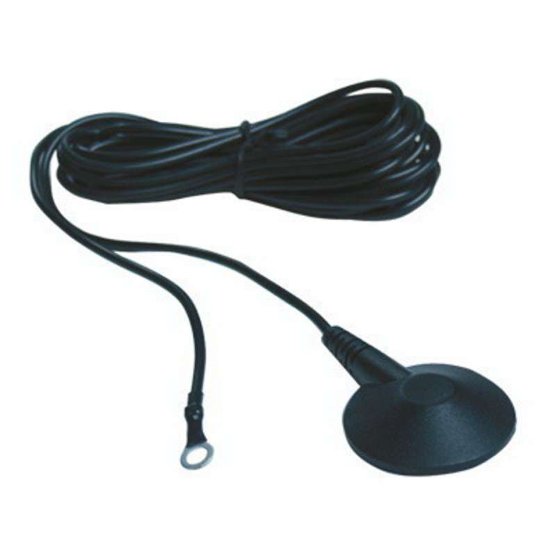 Low Profile Floor Mat Grounding Cord, 15', 10mm Male, 1 Meg